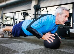 Activitatea fizică a unui bărbat la 50 de ani pentru normalizarea potenței